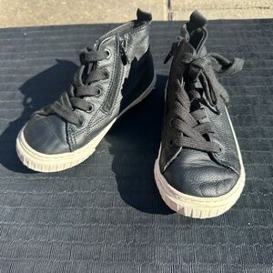 Zara leather high tops. Size 24